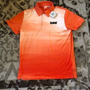 Puma Golf Shirt in Vibrant Orange